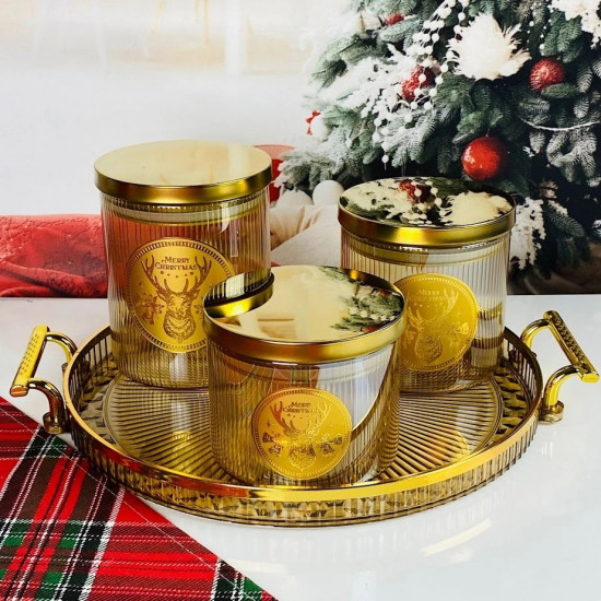 Набор банок на подставке