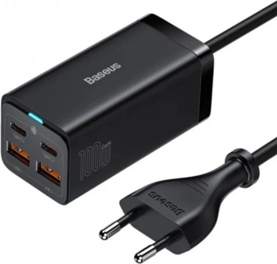 Зарядное устройство сетевое Baseus GaN3 Pro Desktop 2U+2C