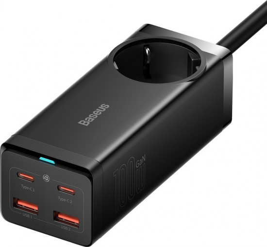 Зарядное устройство сетевое Baseus GaN3 Pro Desktop Powerstrip AC+2U+2C