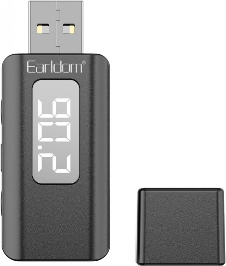 FM-трансмиттер Earldom BR17 черный