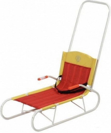 Санки складные с толкателем