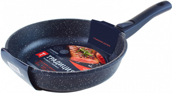 Сковорода со съемной ручкой «Гранит»