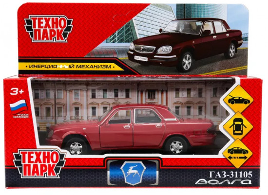 Металлическая модель «ГАЗ-31105 «Волга»