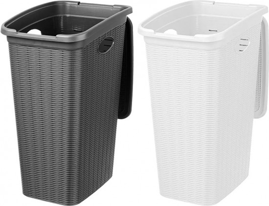 Набор корзин для белья с крышкой