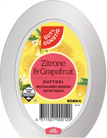 Ароматический гель «Лимон & Грейпфрут»