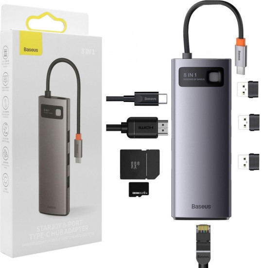 Док-станция Baseus StarJoy 8-Port WKWG080113