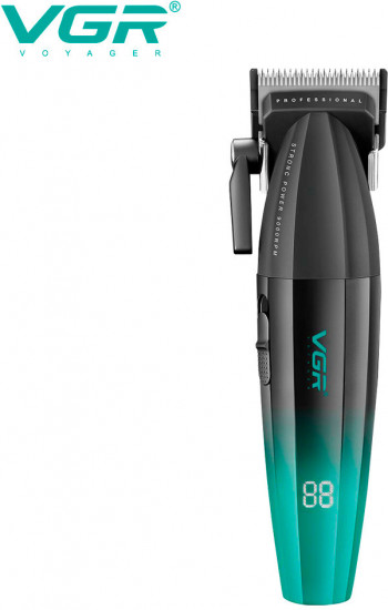 Машинка для стрижки волос VGR V-003 green