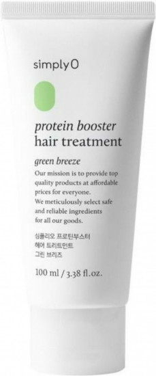 Кондиционер-маска для интенсивного восстановления волос «Protein Booster Hair Treatment Green Breeze»