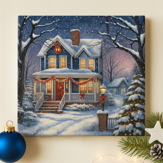 Картина на холсте «Зима»