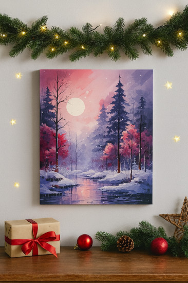 Картина на холсте «Закат»