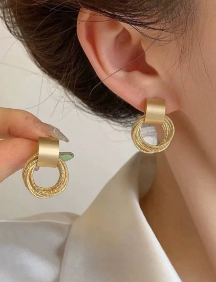 Серьги «Золотые кольца»