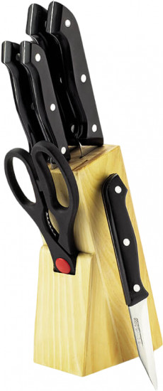 Набор ножей с подставкой «Basic»