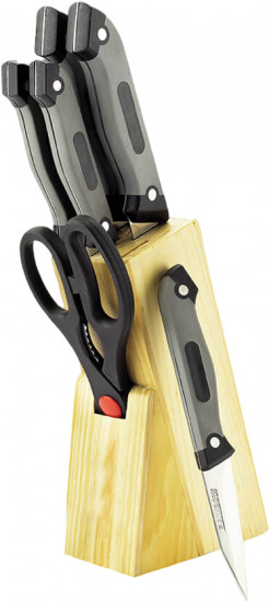 Набор ножей с подставкой «Basic»