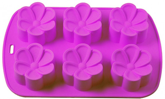Форма для выпечки силиконовая «Цветочки»