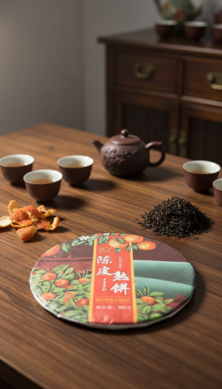 Чай мандариновый шу пуэр