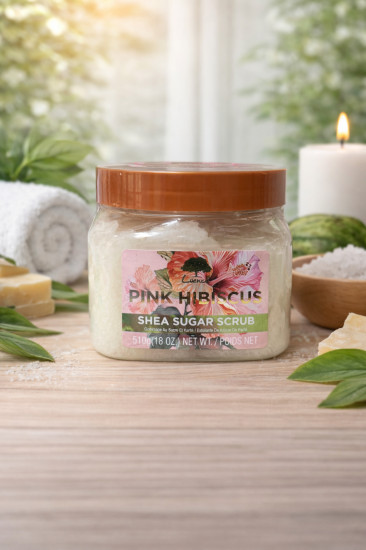 Скраб для тела «Гибискус. Pinc hibiscus»