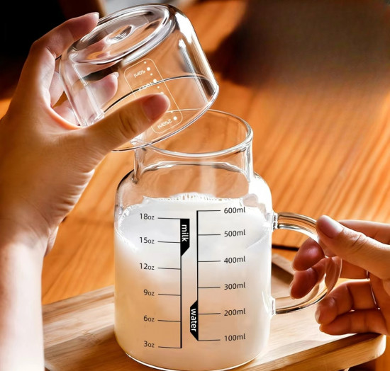 Набор 2 в 1 «Мерный стакан со стаканом-крышкой»