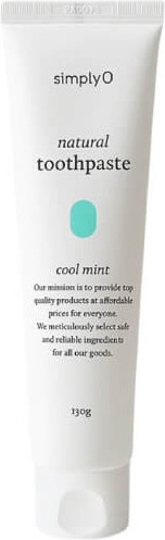 Натуральная зубная паста для взрослых со вкусом мяты Natural Toothpaste «Cool Mint»