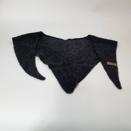 Косынка однотонная c узором