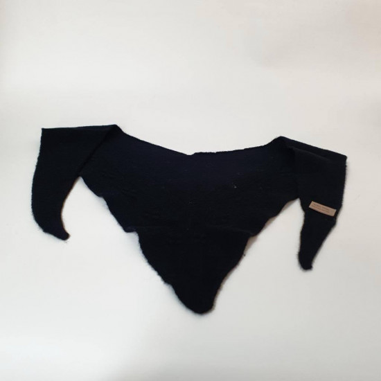 Косынка однотонная c узором