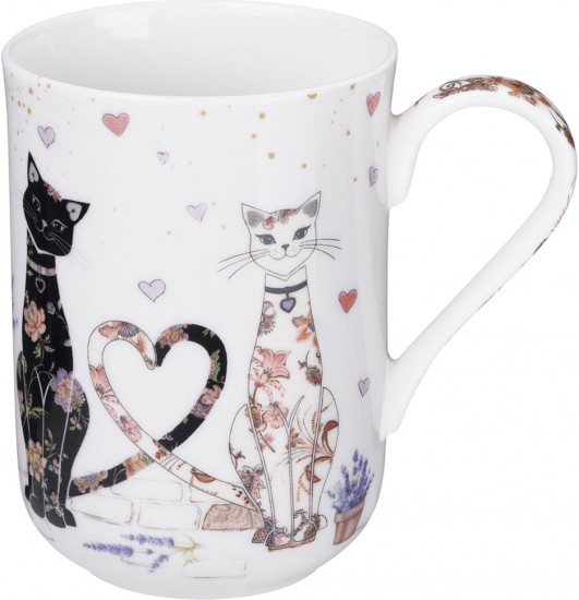 Кружка «Лавандовые коты»