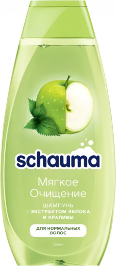 Шампунь для волос с экстрактом яблока и крапивы «Soft Freshness»