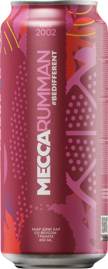 Газированный напиток «Mecca rumman»
