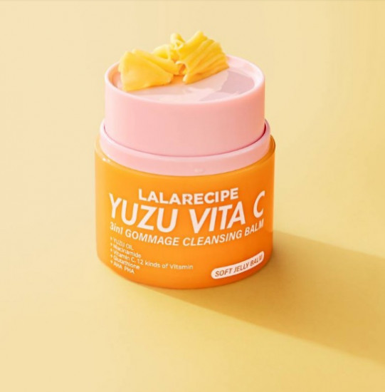 Бальзам-гоммаж для лица очищающий «Yuzu Vita C 3 In 1 Gommage Cleansing Balm»