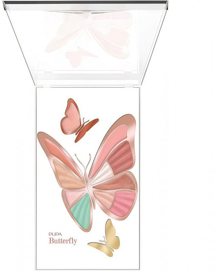 Палетка для макияжа «Butterfly Eyes & Lips Palette», оттенок Pastel Touch