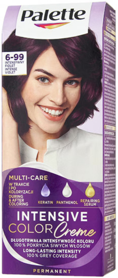 Крем-краска для волос, оттенок 6-99 Темно-сливовый