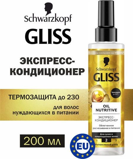 Экспресс-кондиционер против сечения волос «Драгоценное питание»