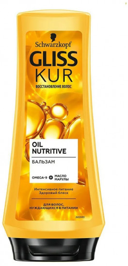 Бальзам питание и блеск для поврежденных волос
