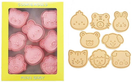 Набор вырезок-штампов для печенья