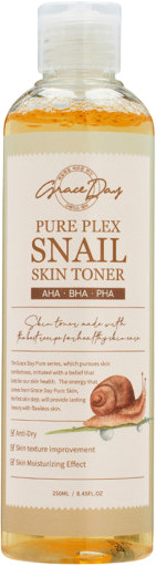 Восстанавливающий тонер для лица с муцином улитки «Pure Plex Snail Skin Toner»