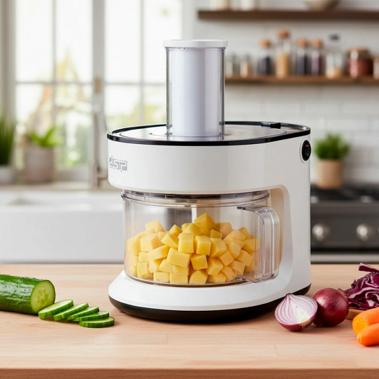 Овощерезка электрическая с нарезкой кубиками  DSP KM5069