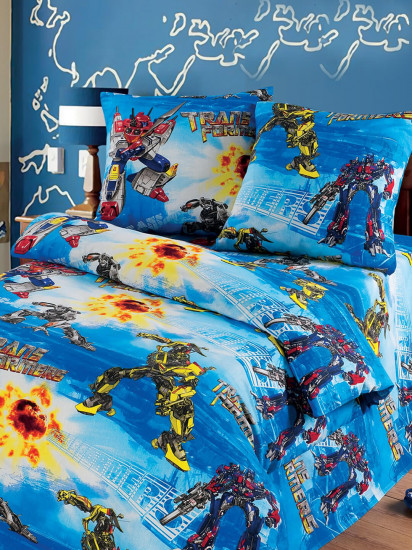 Комплект постельного белья «Трансформеры»