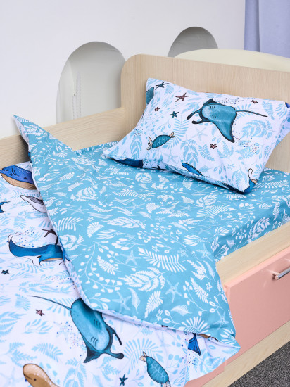 Комплект постельного белья «Киты»