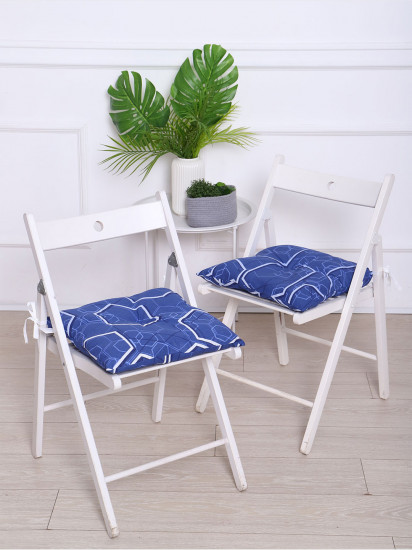 Подушка на стул «Геометрия свечения»