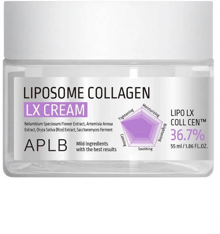 Липосомальный омолаживающий крем для лица с коллагеном и пептидами «Liposome Collagen LX Cream»