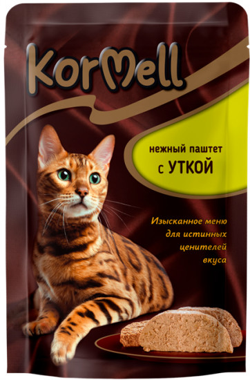 Паштет с уткой для кошек