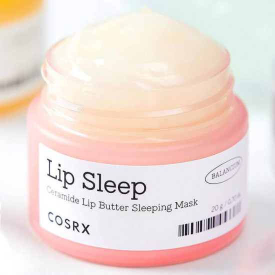 Увлажняющая ночная маска для губ с церамидами Balancium Ceramide Lip Butter Sleeping Mask