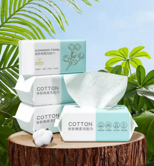 Одноразовые хлопковые полотенца