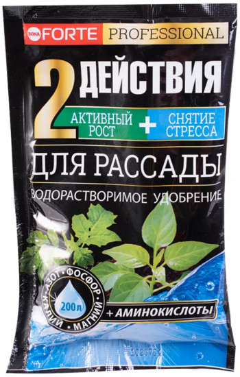 Удобрение водорастворимое для рассады