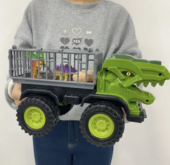 Набор игровой «Камаз-динозавр с фигурками динозавров»