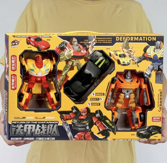 Набор трансформеры и машинка