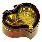 Шкатулка-сердце музыкальная «Изгиб»