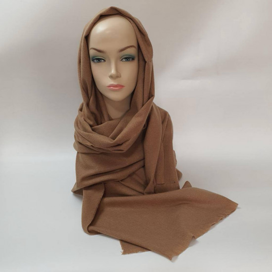 Палантин однотонный