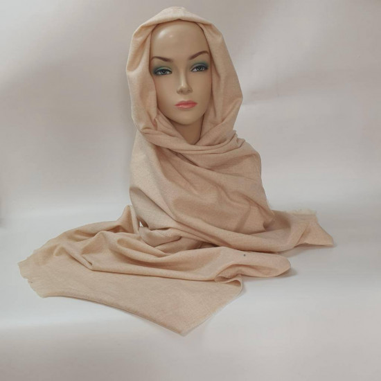 Палантин однотонный