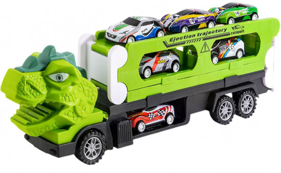 Набор «Фура динозавр с машинками»