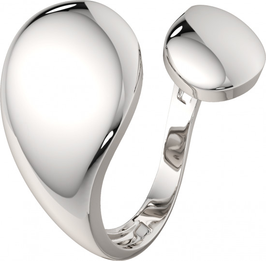 Кольцо разъемное из серебра